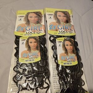 2 pack of crochet hair